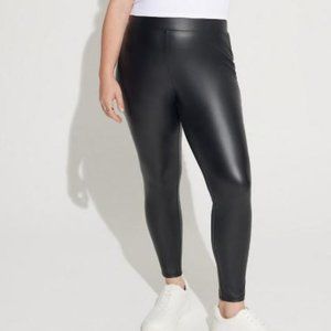 faux leather leggings torrid